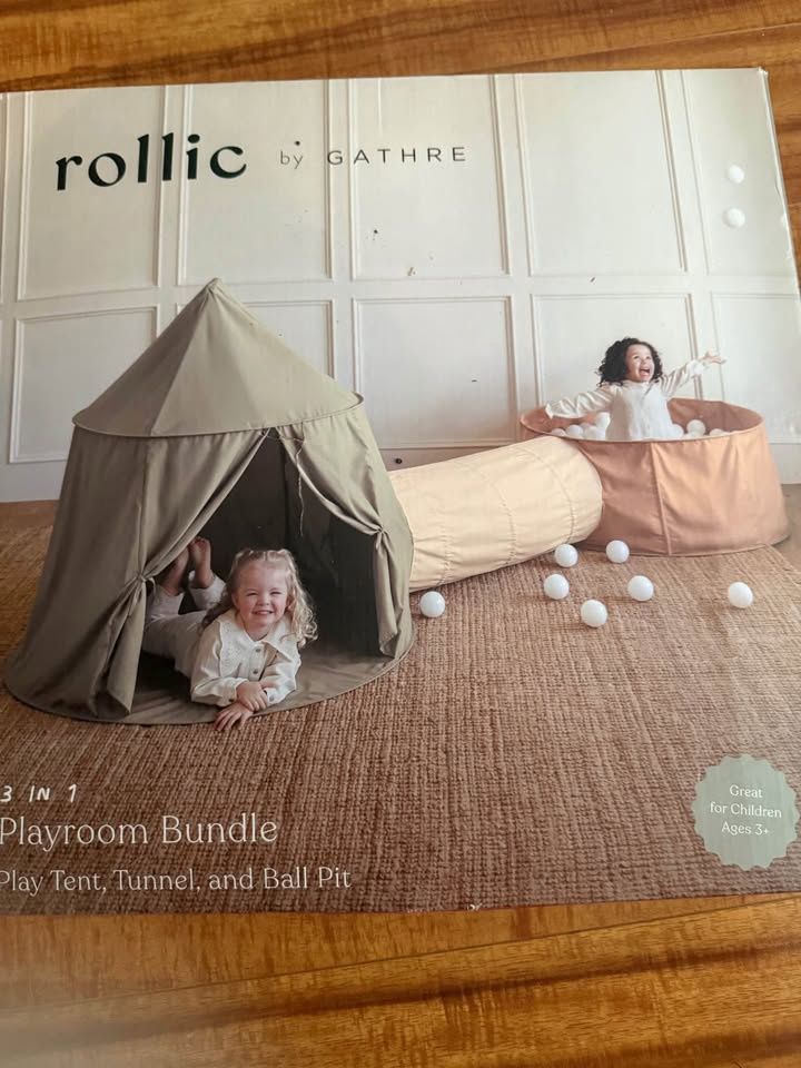 New Rolic 3 in 1 playroom bundle