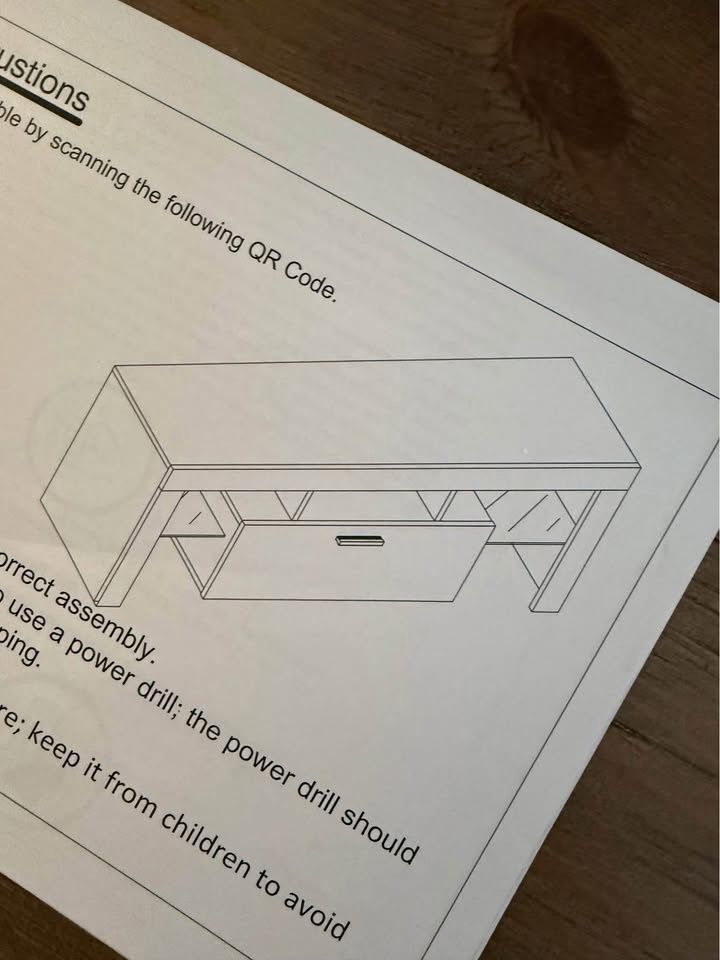 New Desk with Drawers