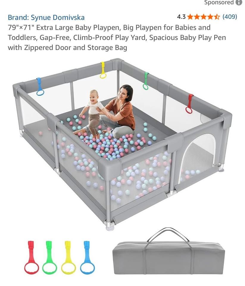 New Baby Playpen 79*71 Extra Large