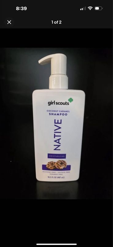 Native Girl Scouts Coconut Caramel Shampoo-Huge Lot 20 Pieces