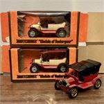 Lesney Matchbox Models of Yesteryear Lot of 3 1911 model T