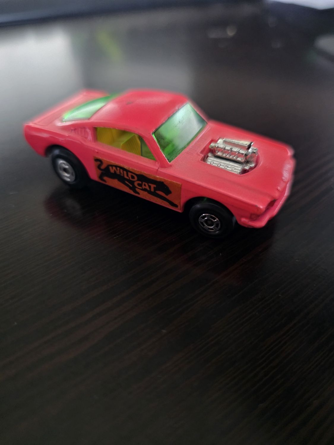 MATCHBOX LESNEY ENGLAND #8 SUPERFAST WILDCAT DRAGSTER MUSTANG