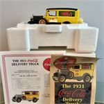 Danbury Mint Coca-Cola Die-Cast Metal Replica 1931 Delivery Truck
