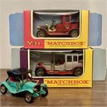 Lesney Matchbox Models of Yesteryear Lot of 3- (Two w/ boxes)