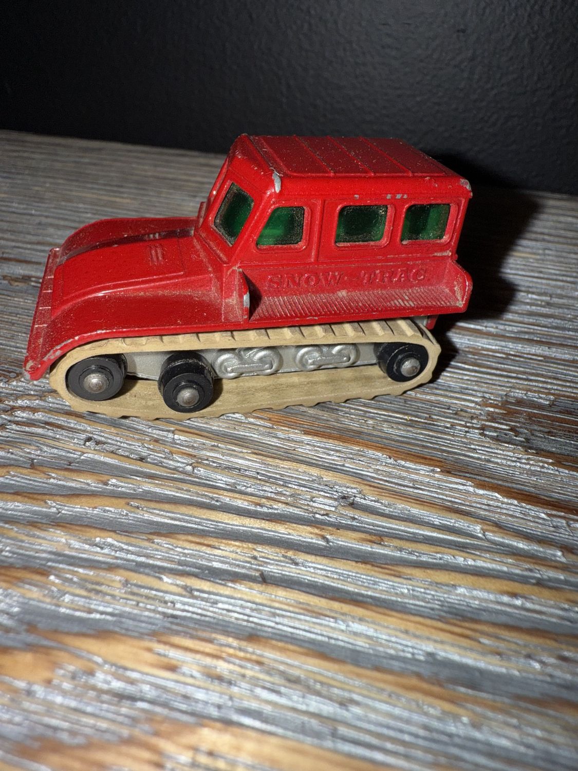 VINTAGE MATCHBOX LESNEY #35 SNOW TRAC