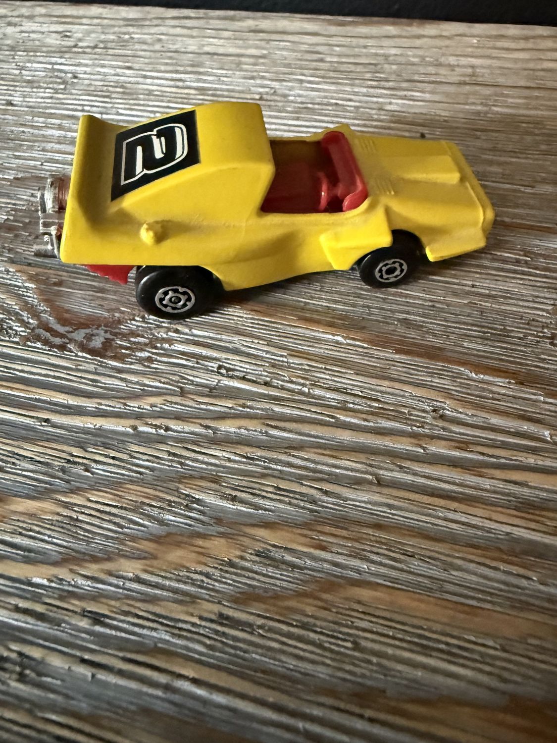 Matchbox Lesney SuperFast 1 Loose Vehicle No 58 Woosh-N-Push Yellow #2