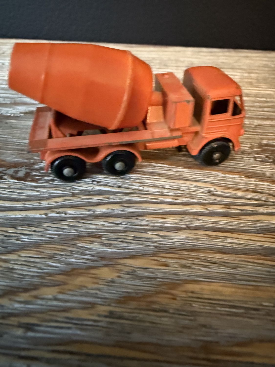 Matchbox Lesney No. 26 Foden Cement Mixer Concrete Truck Orange