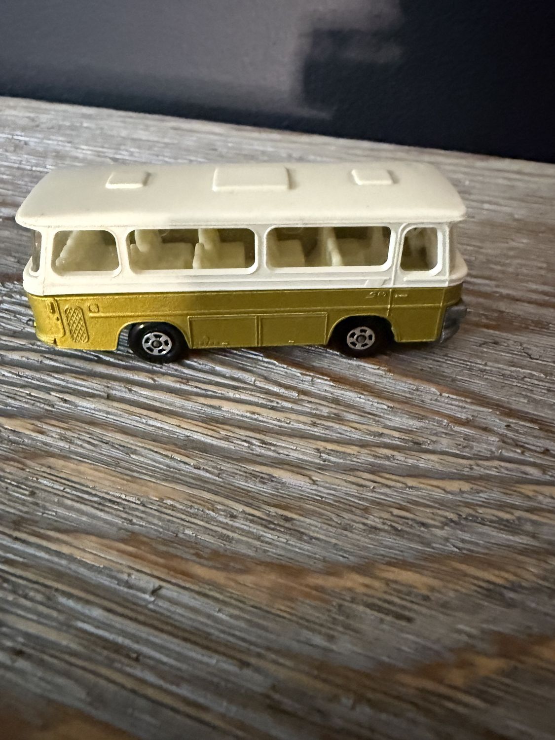 1970 Lesney Matchbox No.12 Yellow Sentra Coach
