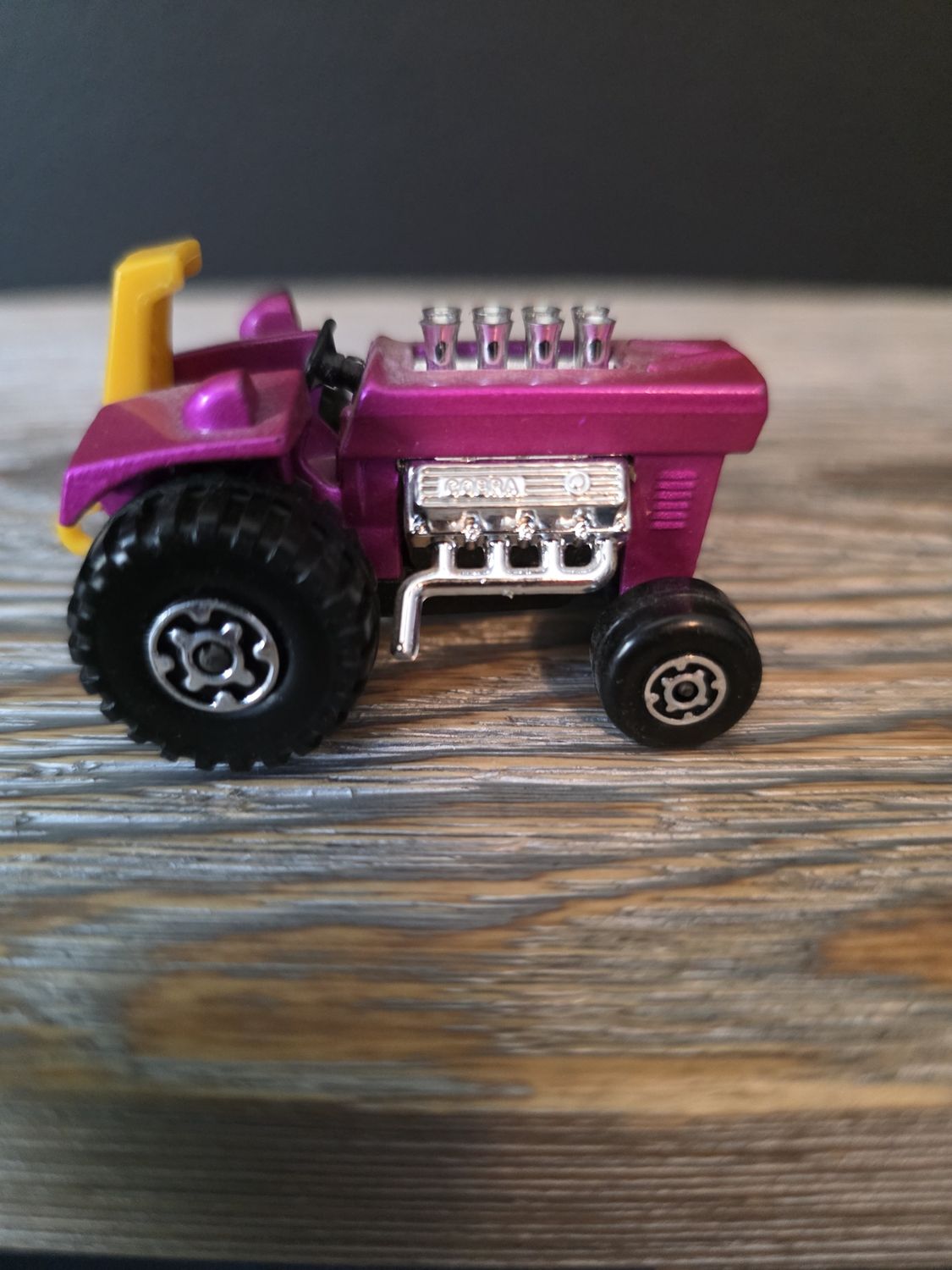 1972 Vintage Matchbox #25 Mod Tractor Purple