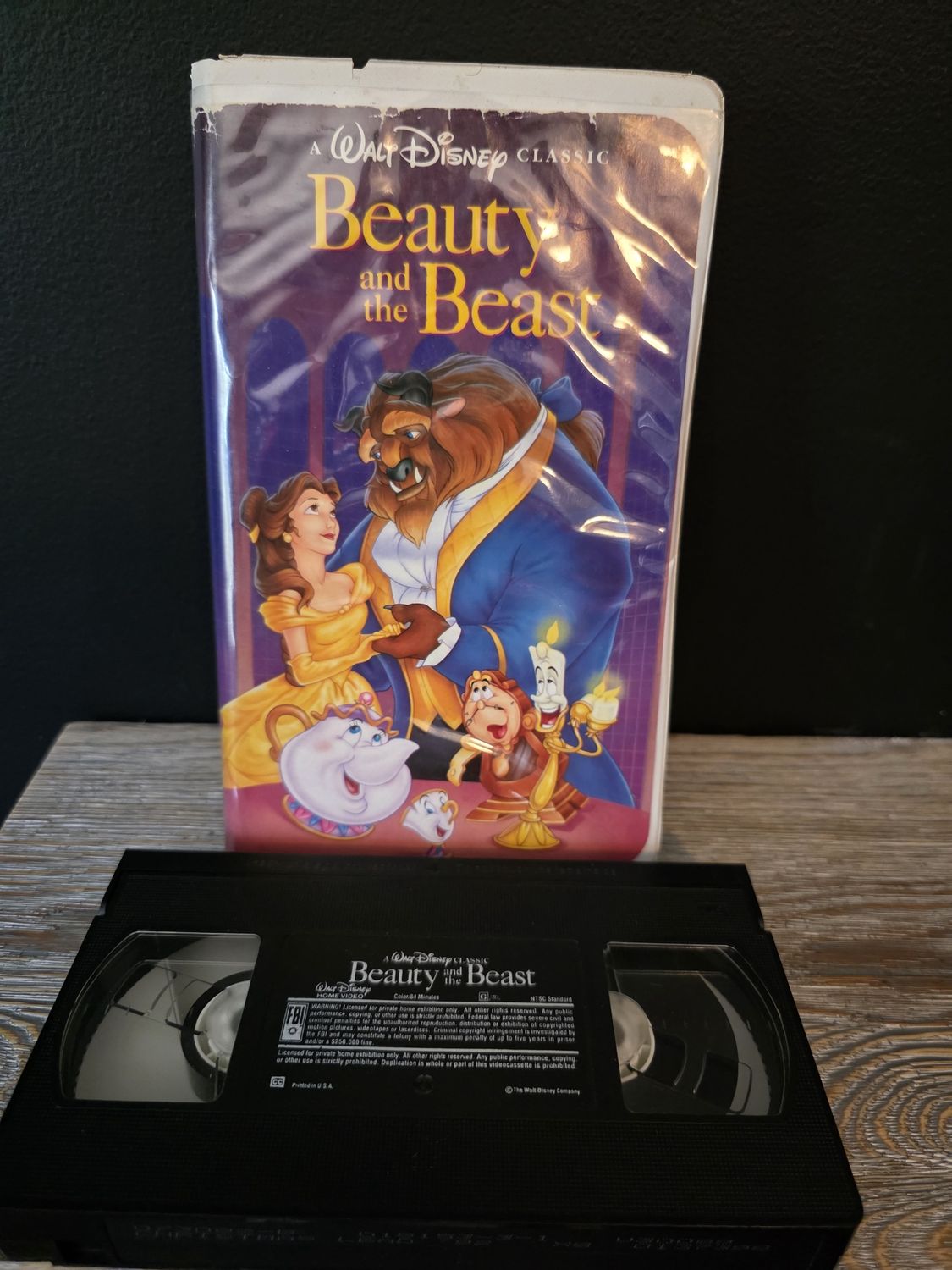 Walt Disney Classic: Beauty And The Beast (VHS) Black Diamond Movie
