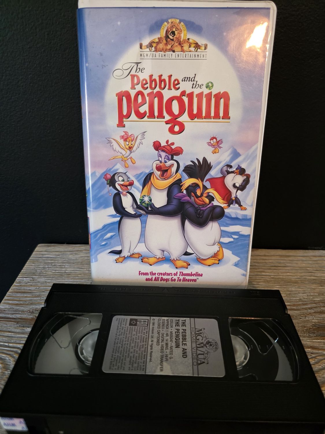 The Pebble and the Penguin VHS Clamshell
