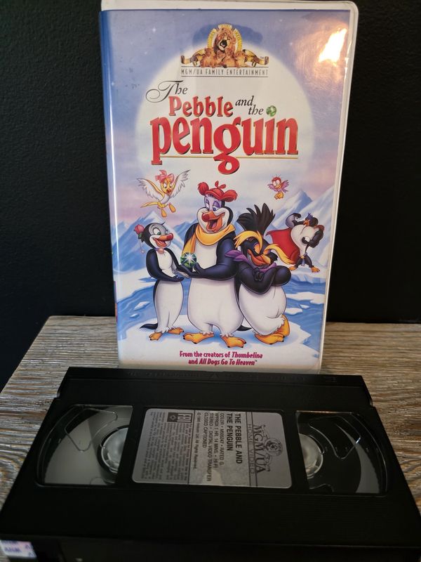 The Pebble and the Penguin VHS Clamshell