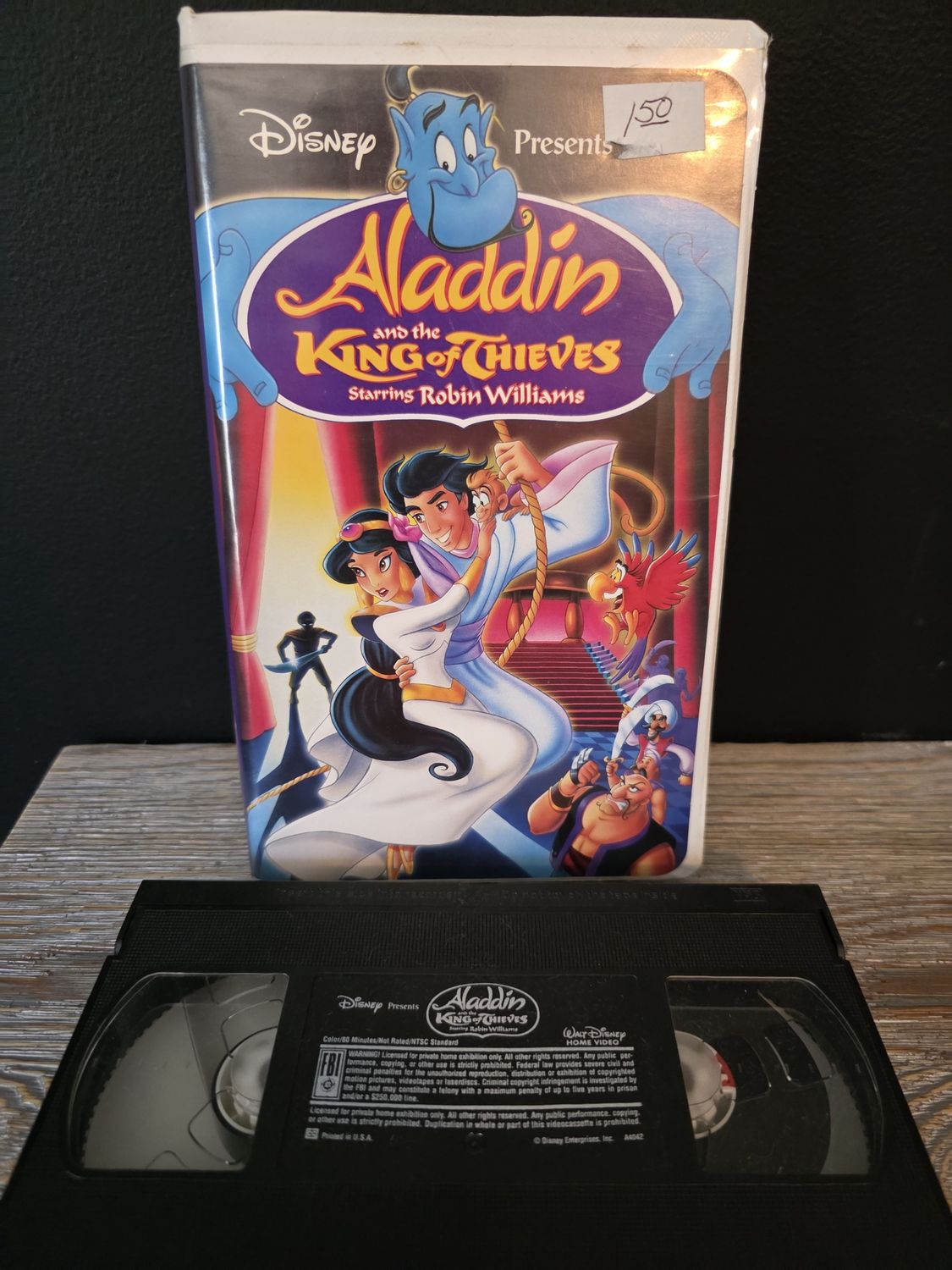 Aladdin and the King of Thieves (VHS, 1996)