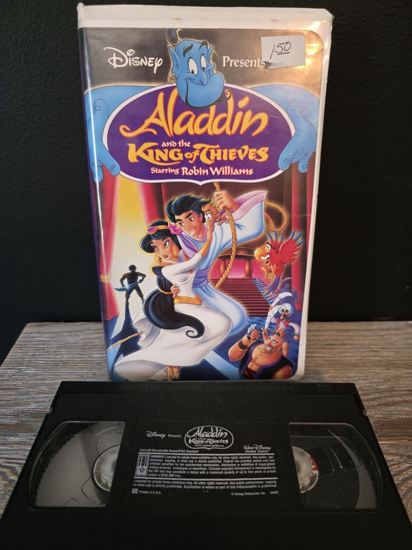 Aladdin and the King of Thieves (VHS, 1996)