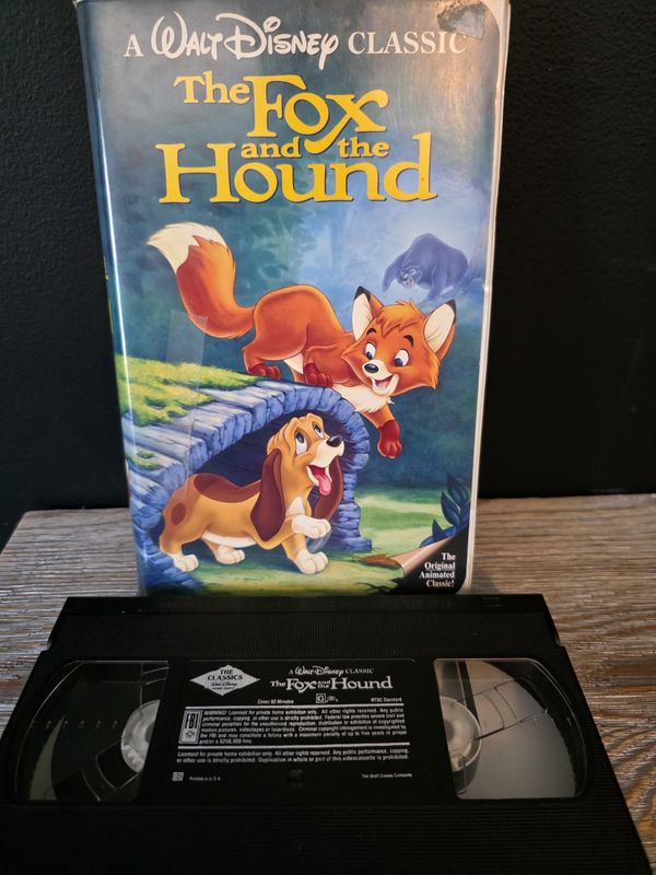 The Fox and the Hound (VHS, 1994) Disney Black Diamond