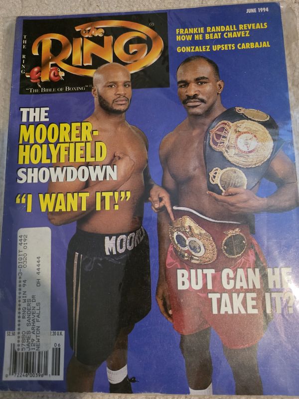 The Ring Boxing Magazine June 1994 Moorer Holyfield