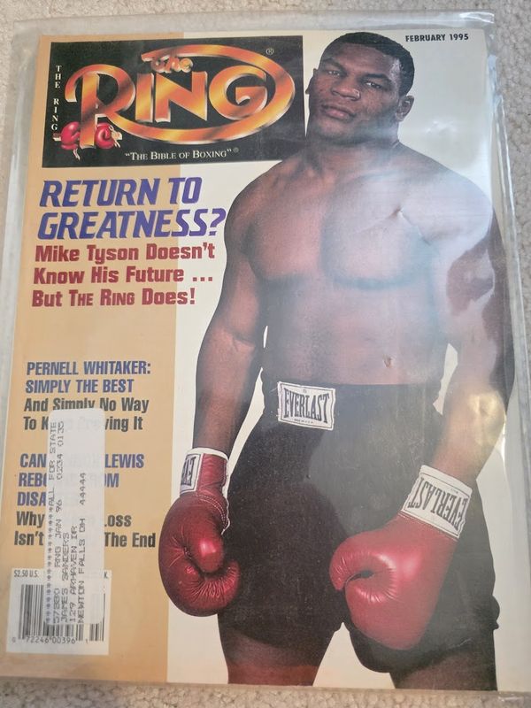 The Ring Magazine February 1995 Mike Tyson