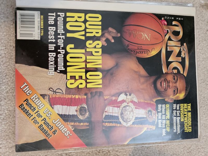 The Ring Boxing Magazine  December 1996  Roy Jones