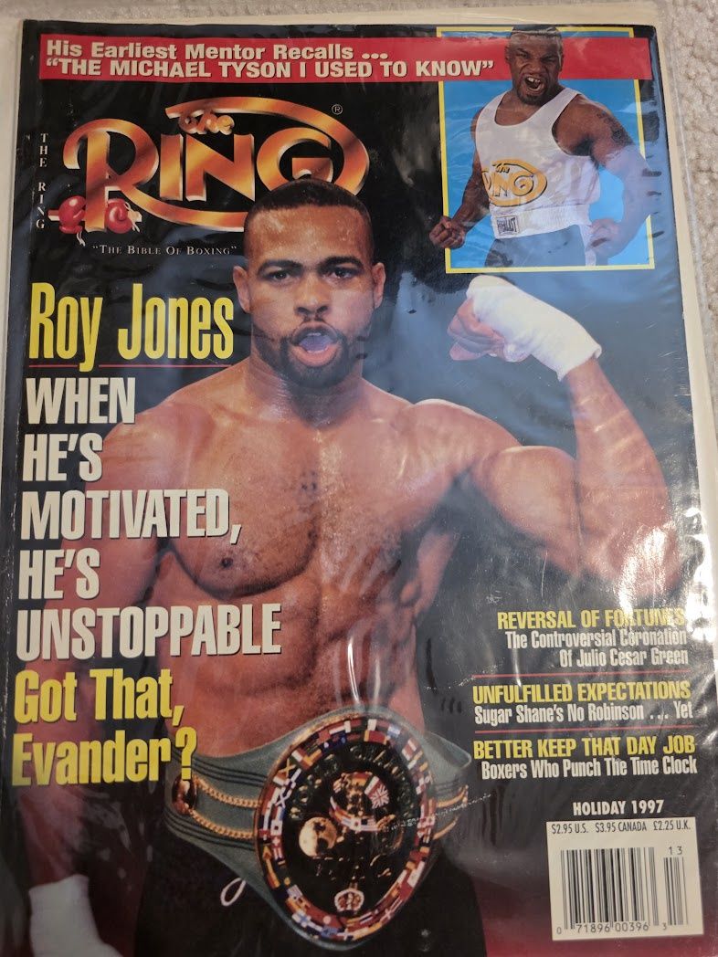 The Ring Holiday 1997 Magazine Roy Jones Jr.