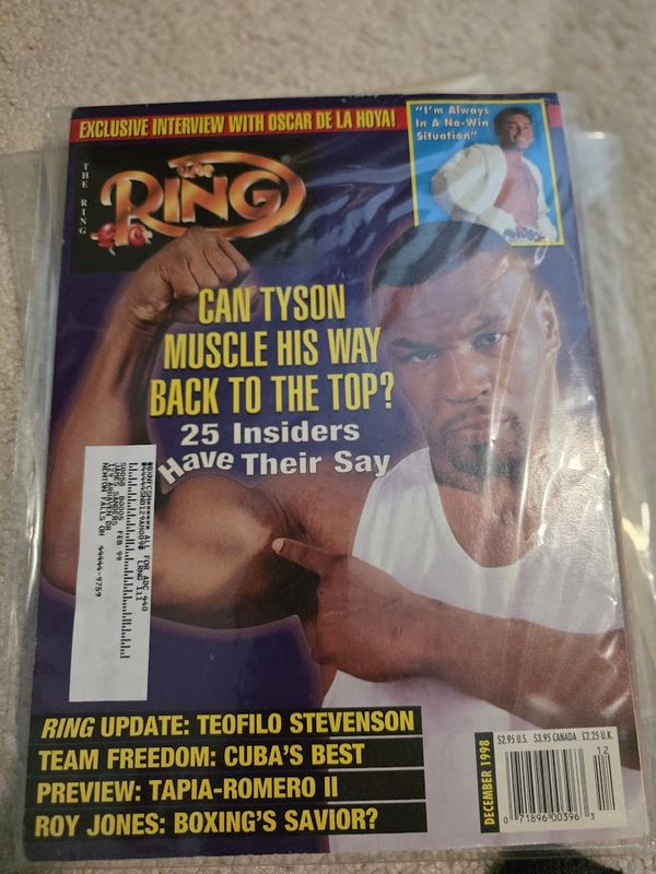 The RING Boxing Magazine Mike Tyson December 1998