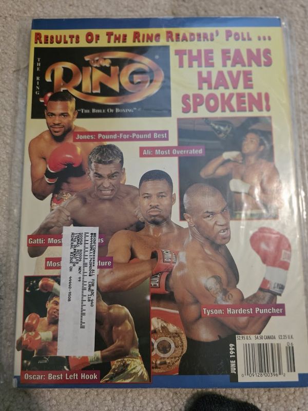 The Ring June 1999 Magazine The Fans Have Spoken