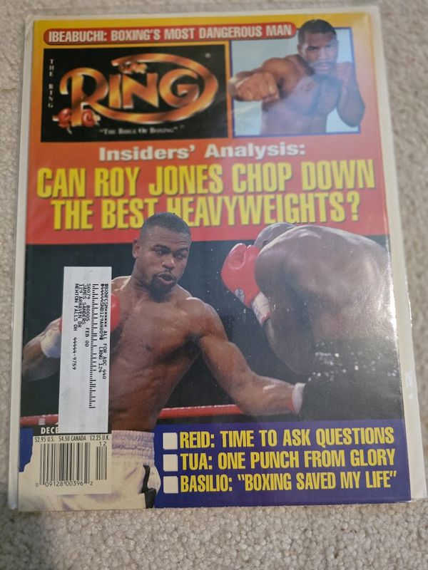 The Ring December 1999 Magazine Roy Jones