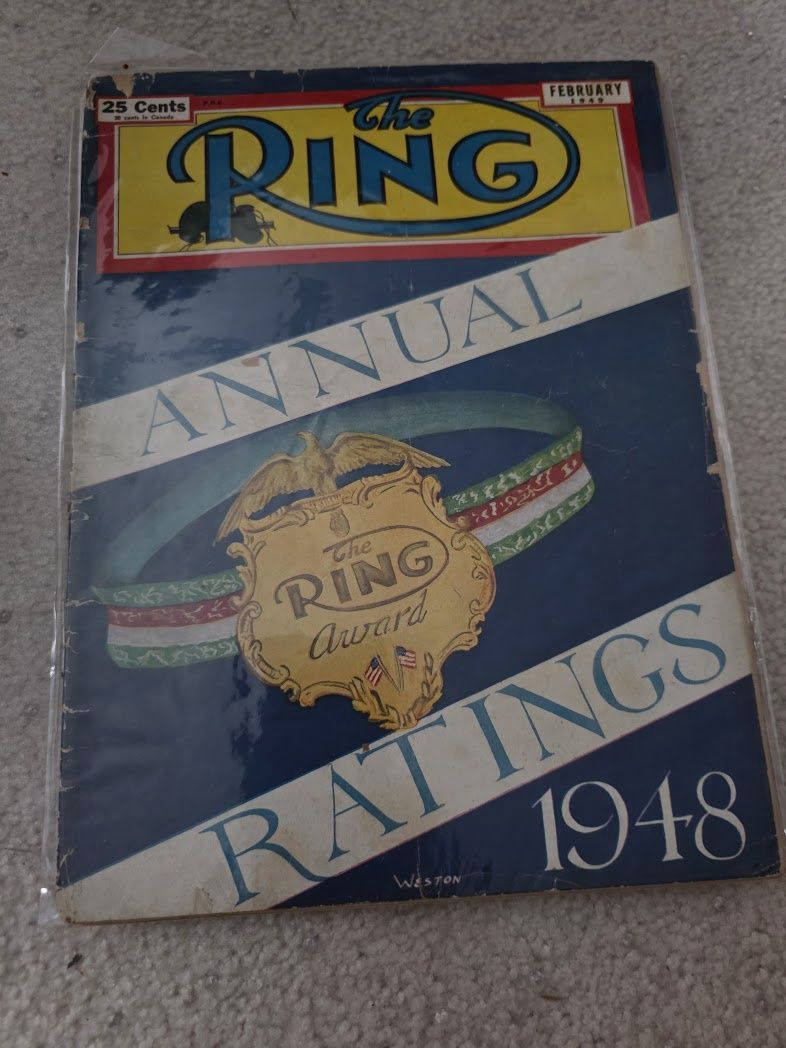 The Ring Boxing Magazine-(February 1949, Annual Ratings)