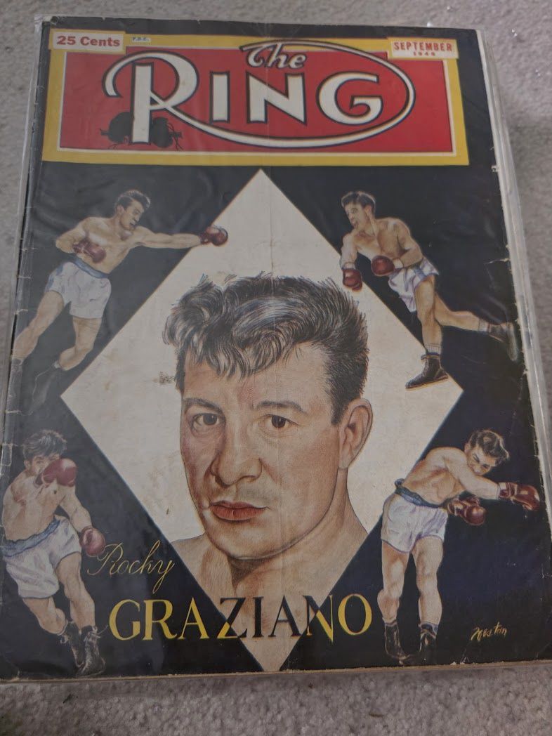 Rocky Graziano Ring Magazine September 1949