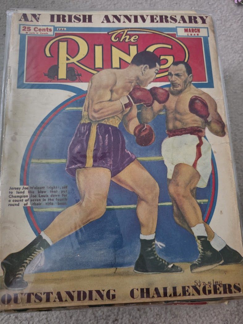 RING MAGAZINE 1948 MARCH