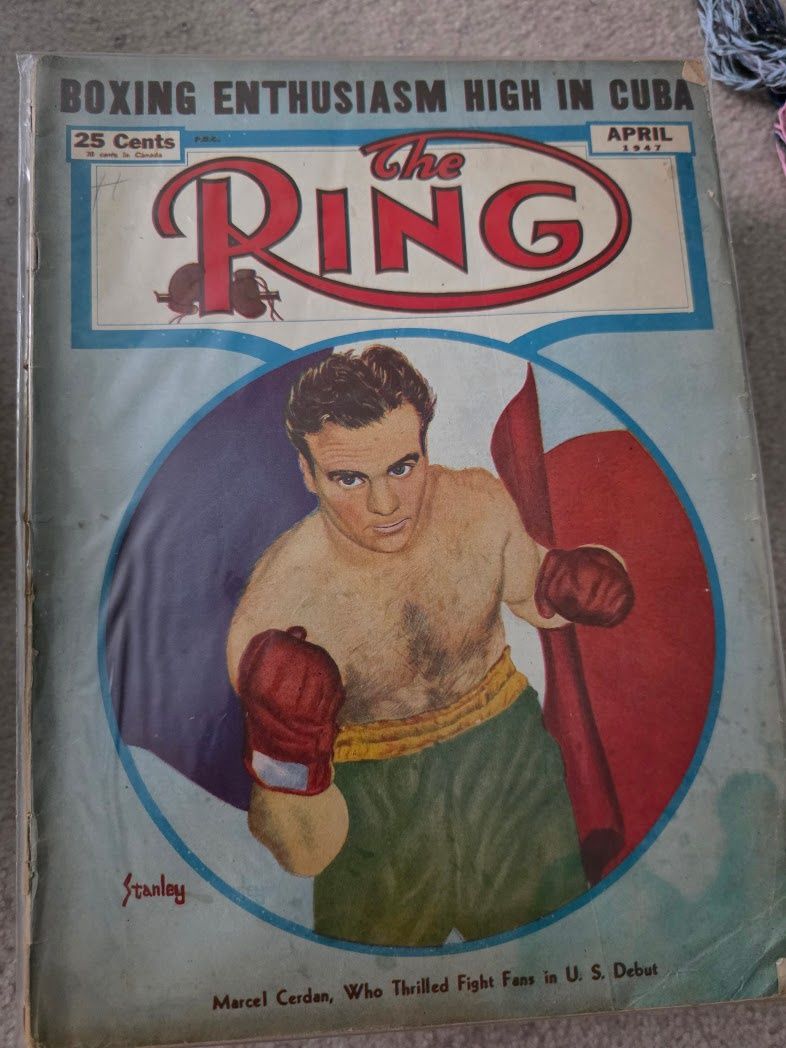 RING MAGAZINE 1947 APRIL