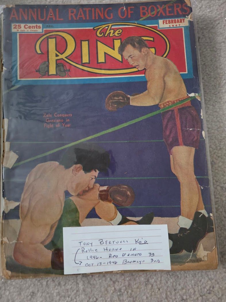 RING MAGAZINE 1947 FEBUARY