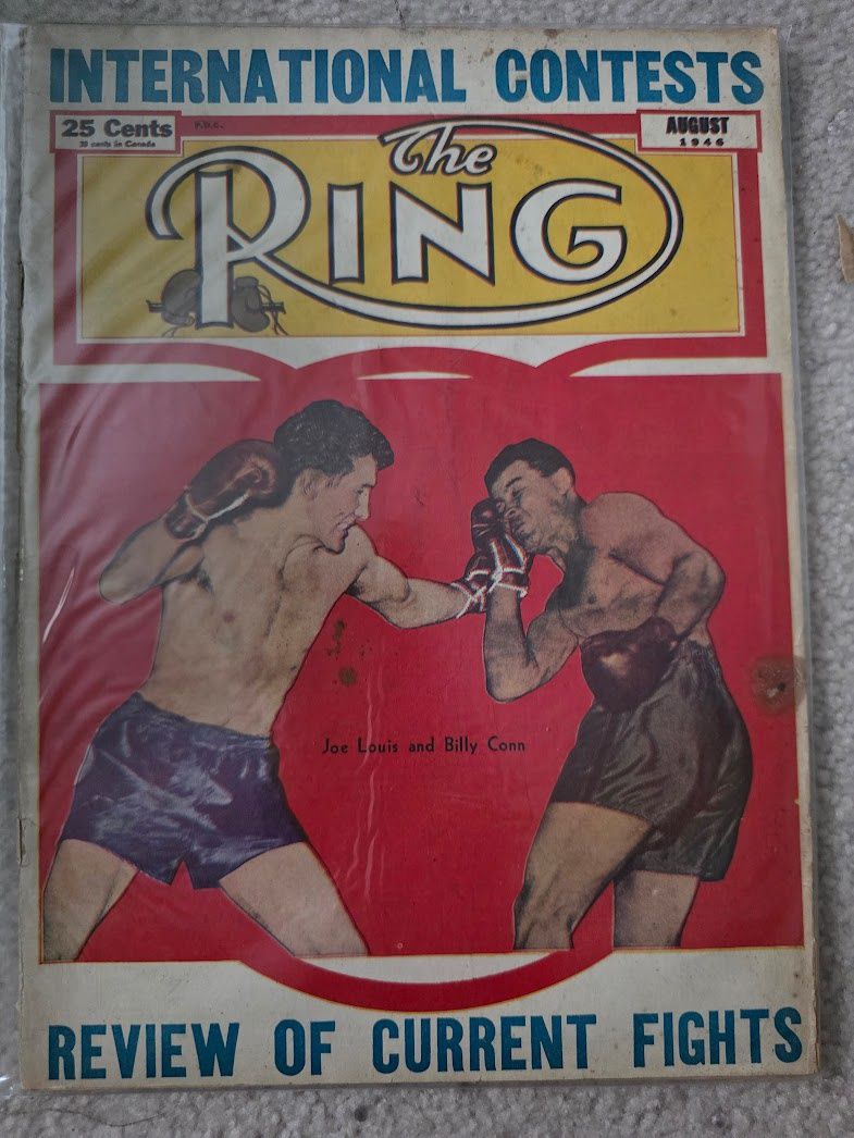 AUGUST 1946 The Ring Magazine FEATURING JOE LOUIS