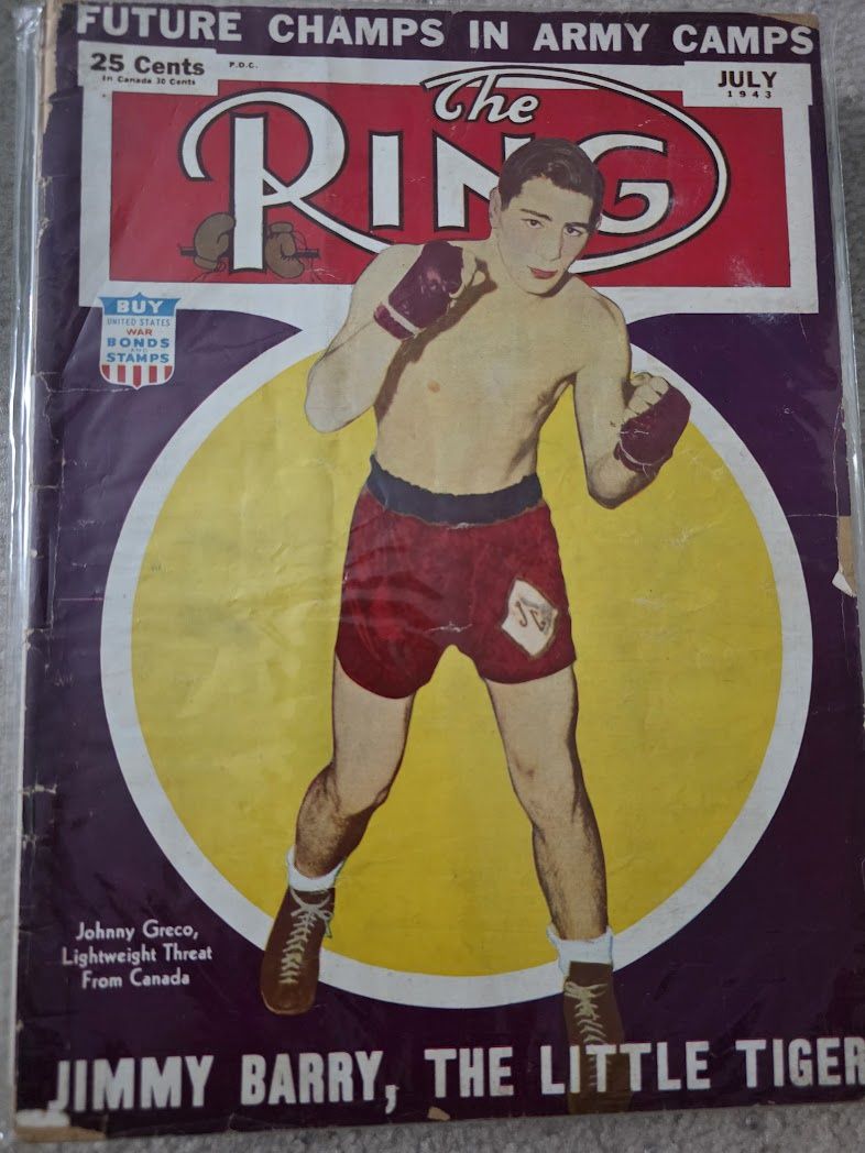 RING MAGAZINE 1943 JULY