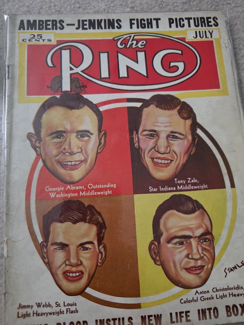 RING MAGAZINE 1940 JULY