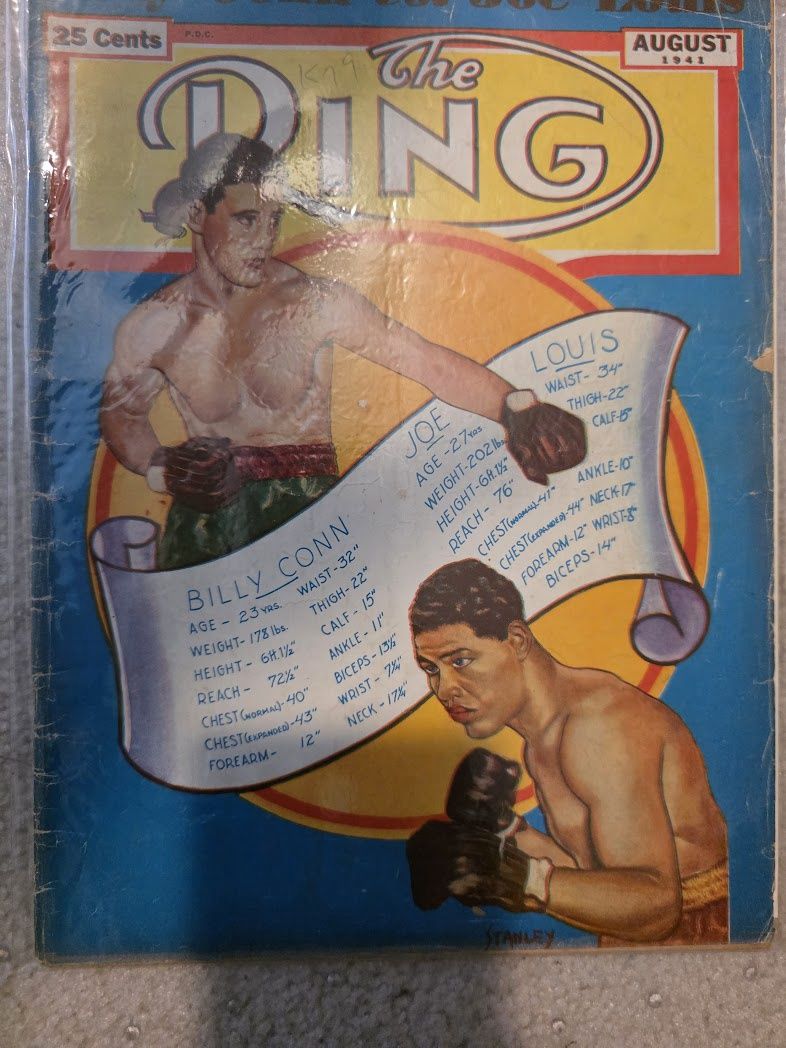 THE RING MAGAZINE 1941 AUGUST