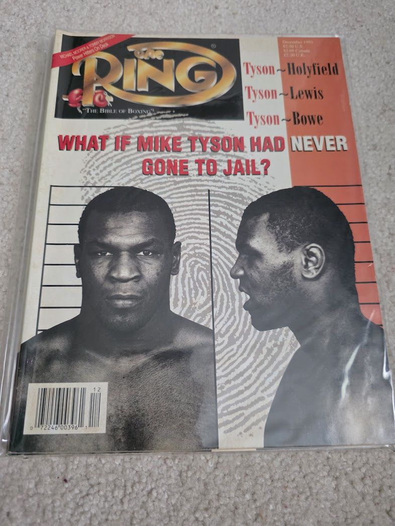 The Ring Boxing Magazine December 1993 What If Mike Tyson Had Never Gone To Jail
