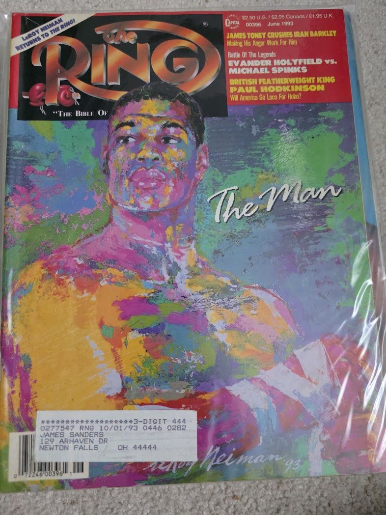 The Ring Mag LeRoy Neiman Returns