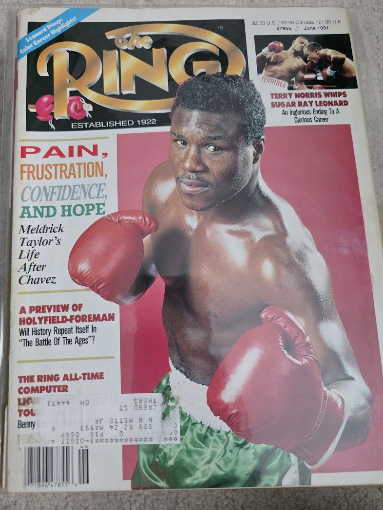 June 1991 Ring Boxing Magazine – Meldrick Taylor Cover