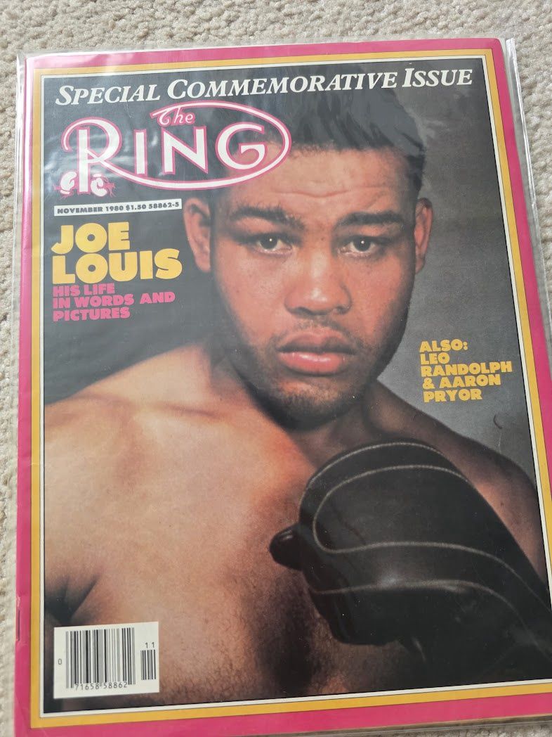 The Ring Magazine November 1980 Cover: Joe Louis