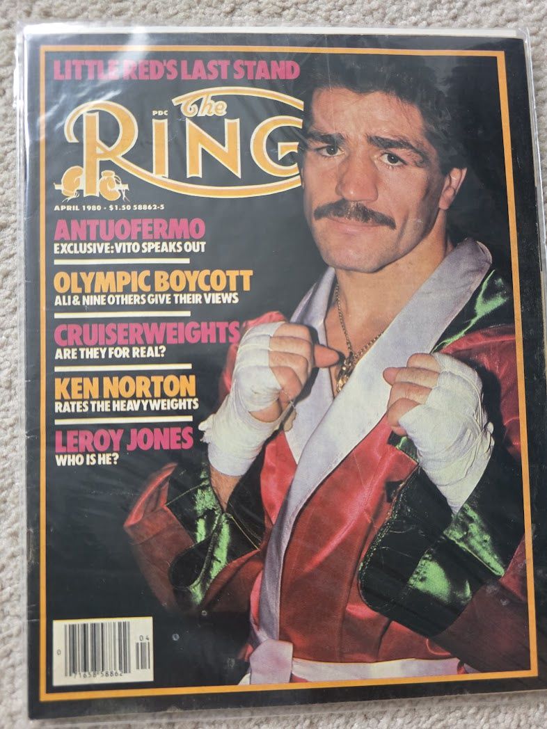 The Ring Magazine April 1980 Vito Antuofermo