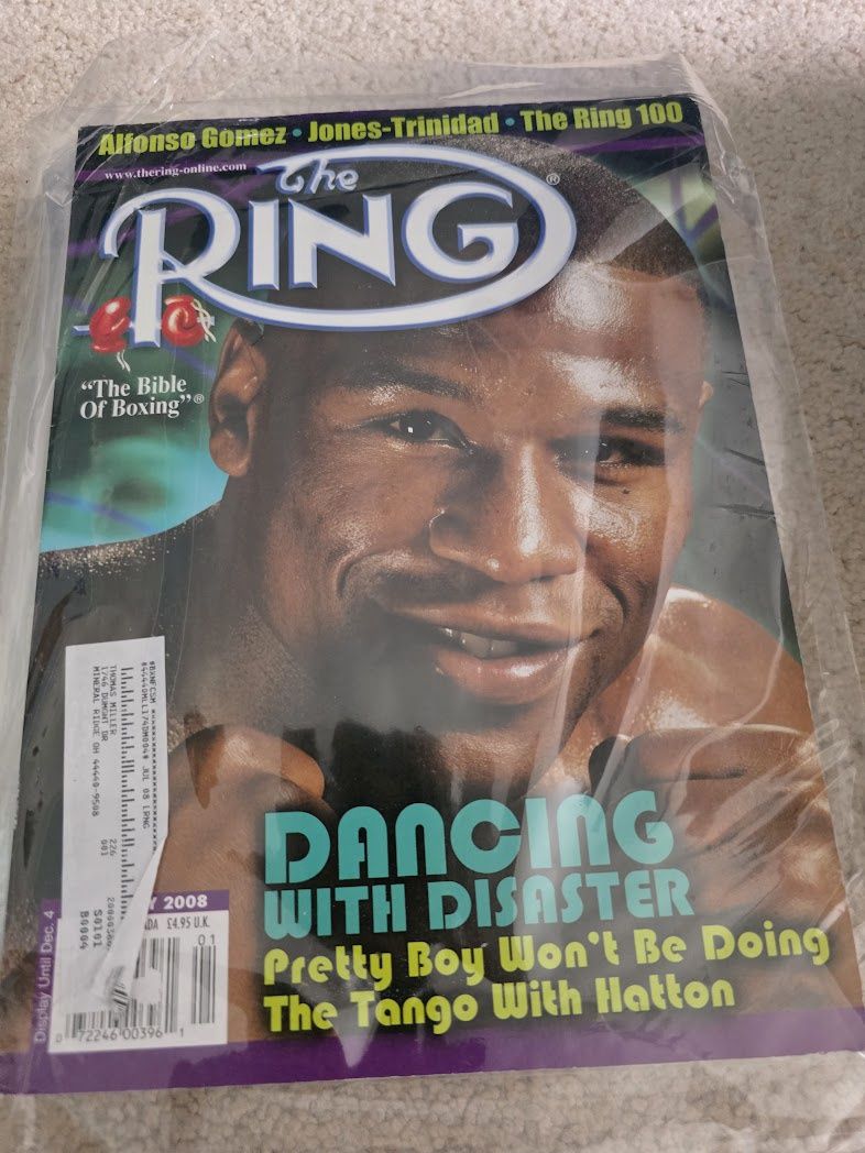 THE RING MAGAZINE FLOYD MAYWEATHER Jr BOXING  JANUARY