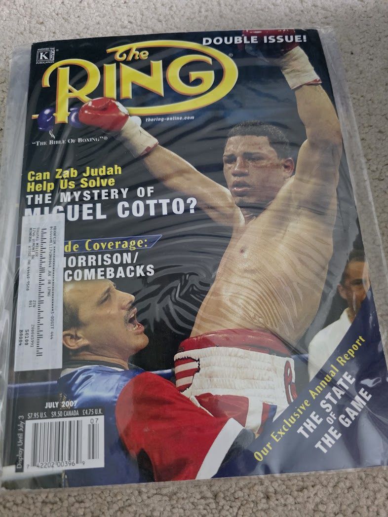 the ring boxing magazine July 2007 double issue