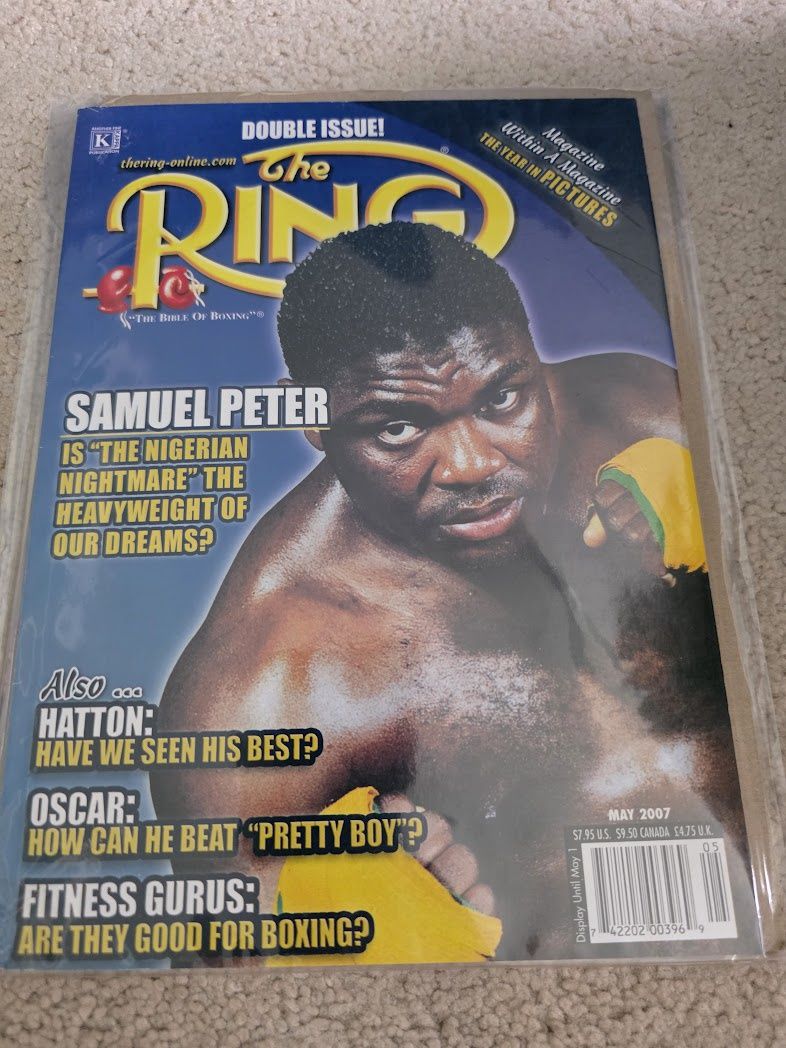 The Ring Magazine May 2007 / The Year In PIctures DOUBLE ISSUE