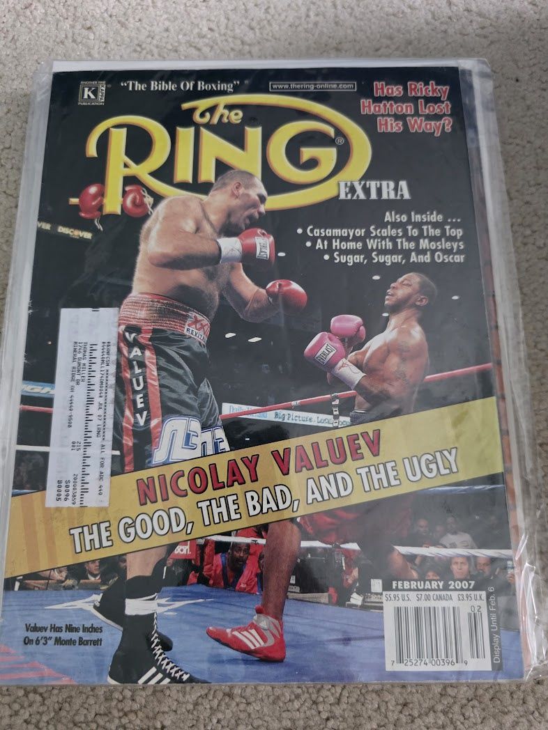 ring magazine FEBRUARY 2007 VALUEV