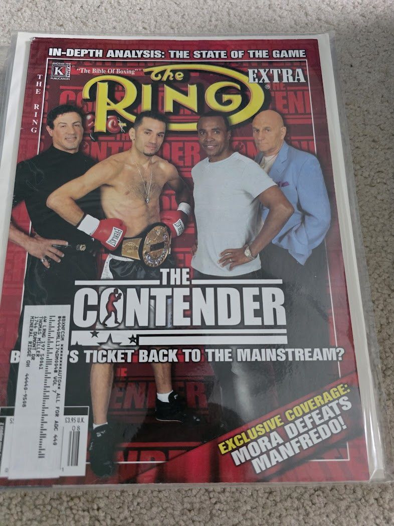 Ring Boxing Magazine August 2005 - Stallone/ Mora/ Leonard/ Gallagher