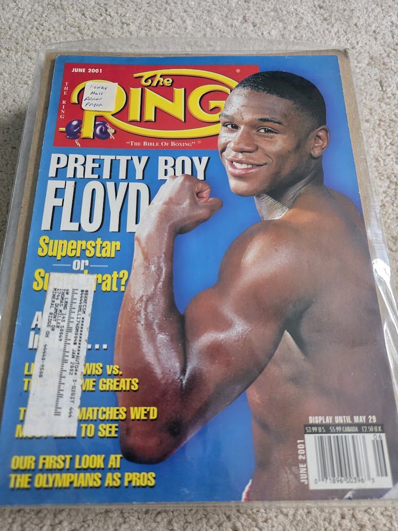 ring magazine JUNE 2001 PRETTY BOY FLOYD