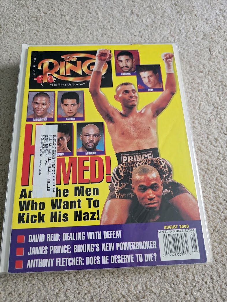 ring magazine AUGUST 2000 PRINCE