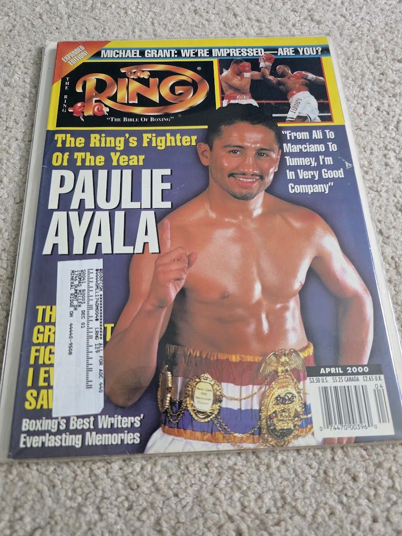 The Ring April 2000 Magazine Paulie Ayala