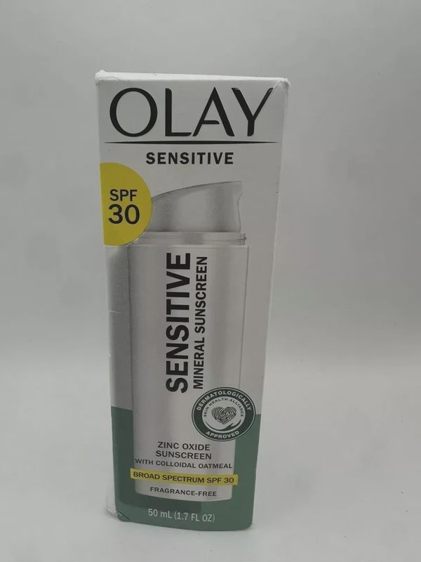 10-Olay Sensitive sunscreen SPF 30 1.7 fl oz Expired