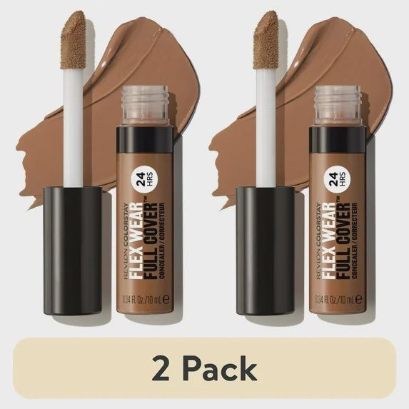 25-Revlon 24HR. Flex Wear. 100% Full Coverage Concealer Assorted Colors Retail Value $247.25